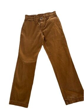 Massimo Dutti Men’s Slim Fit Khaki Chino Pants 30x30 Casual Cotton